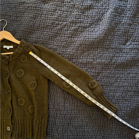 Madewell Green Knit Cardigan - Picture 7 of 8